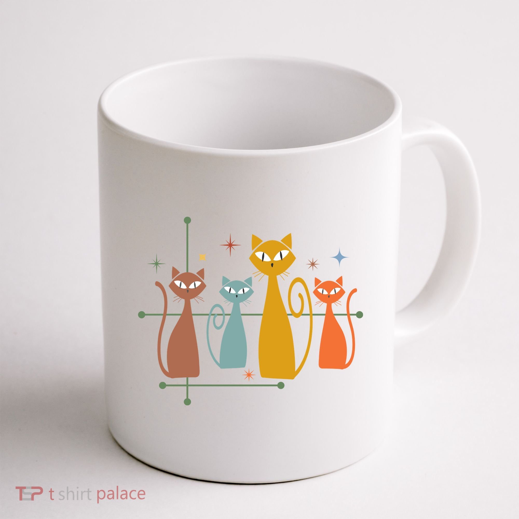 Century Cat Retro Cool Coffee Mug