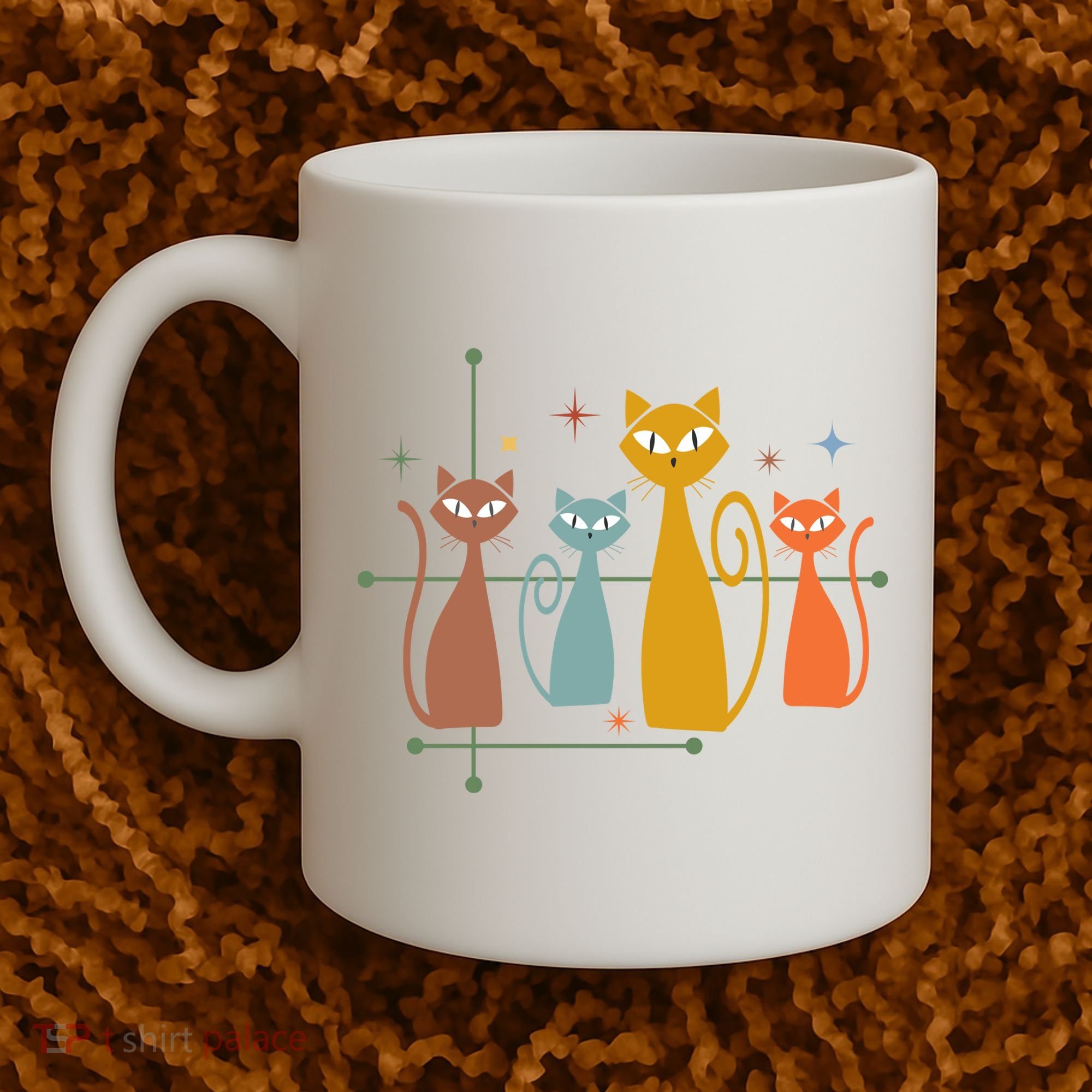Century Cat Retro Cool Coffee Mug