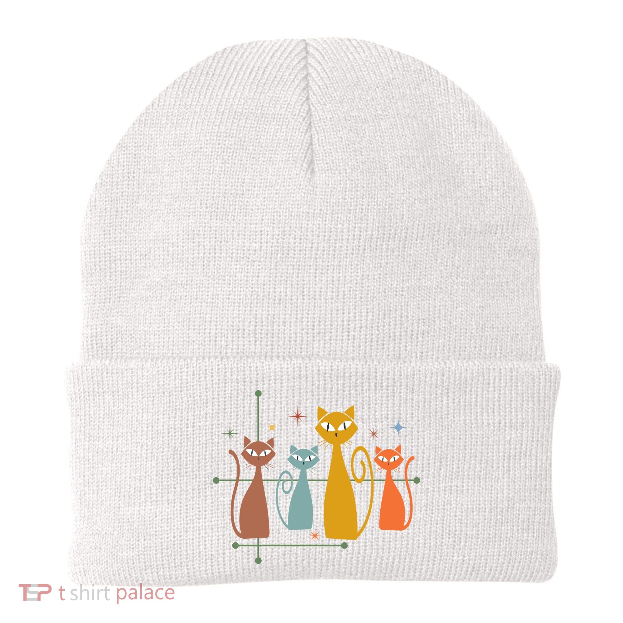 Century Cat Retro Cool Beanie