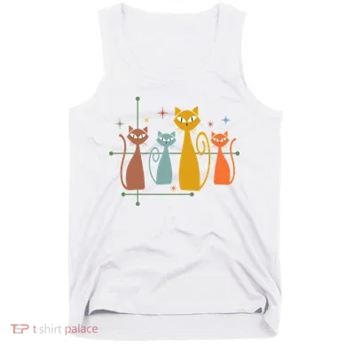 Century Cat Retro Cool Tank Top