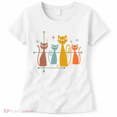 Century Cat Retro Cool Women's T-Shirt