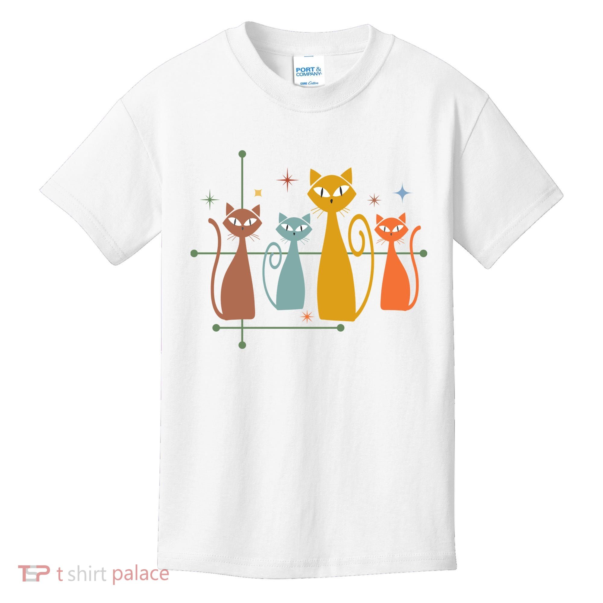 Century Cat Retro Cool Kids T-Shirt