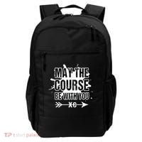 Cross Country Runner May The Course Be With You Backpack thumb 0