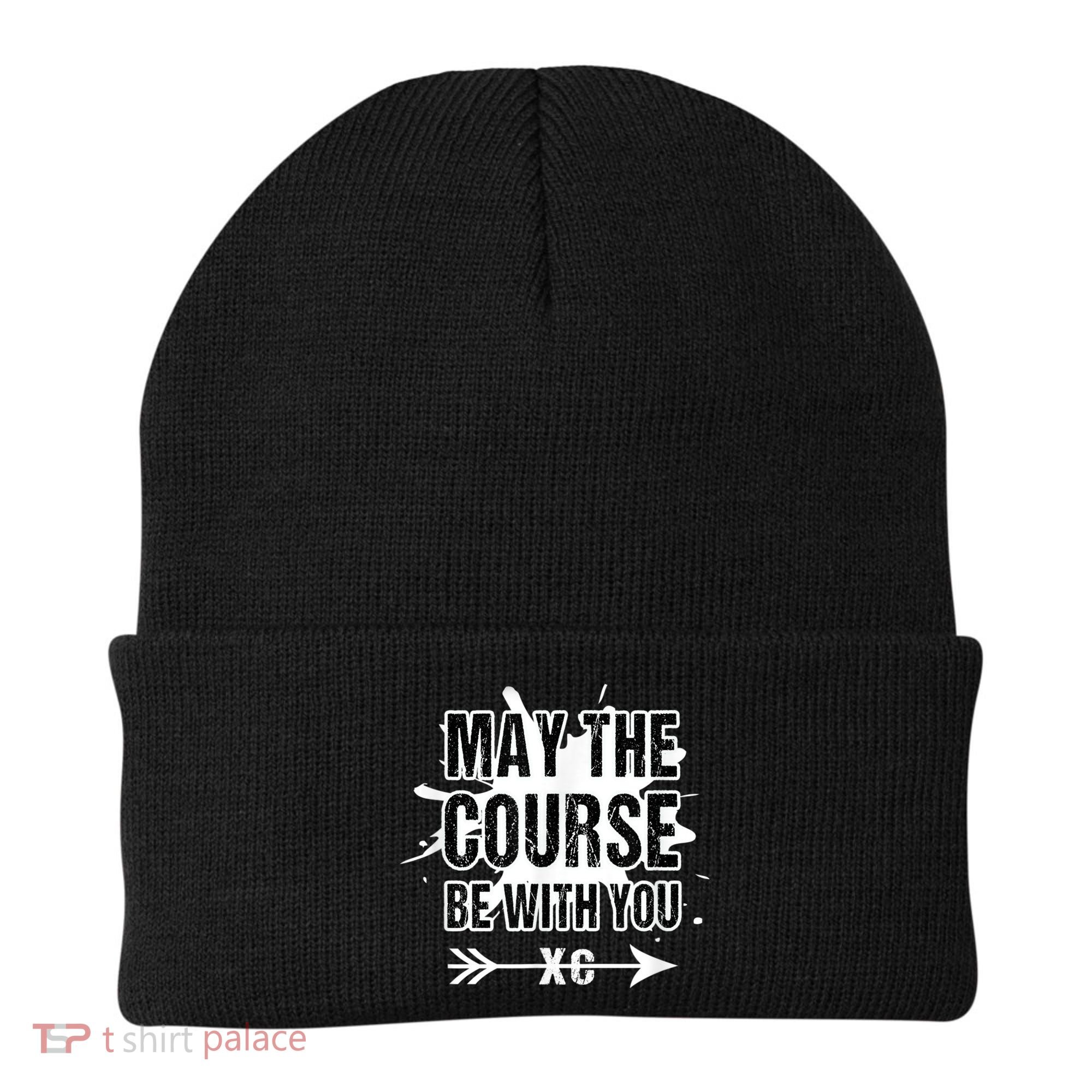 Cross Country Runner May The Course Be With You Beanie