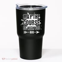 Cross Country Runner May The Course Be With You Tumbler thumb 0