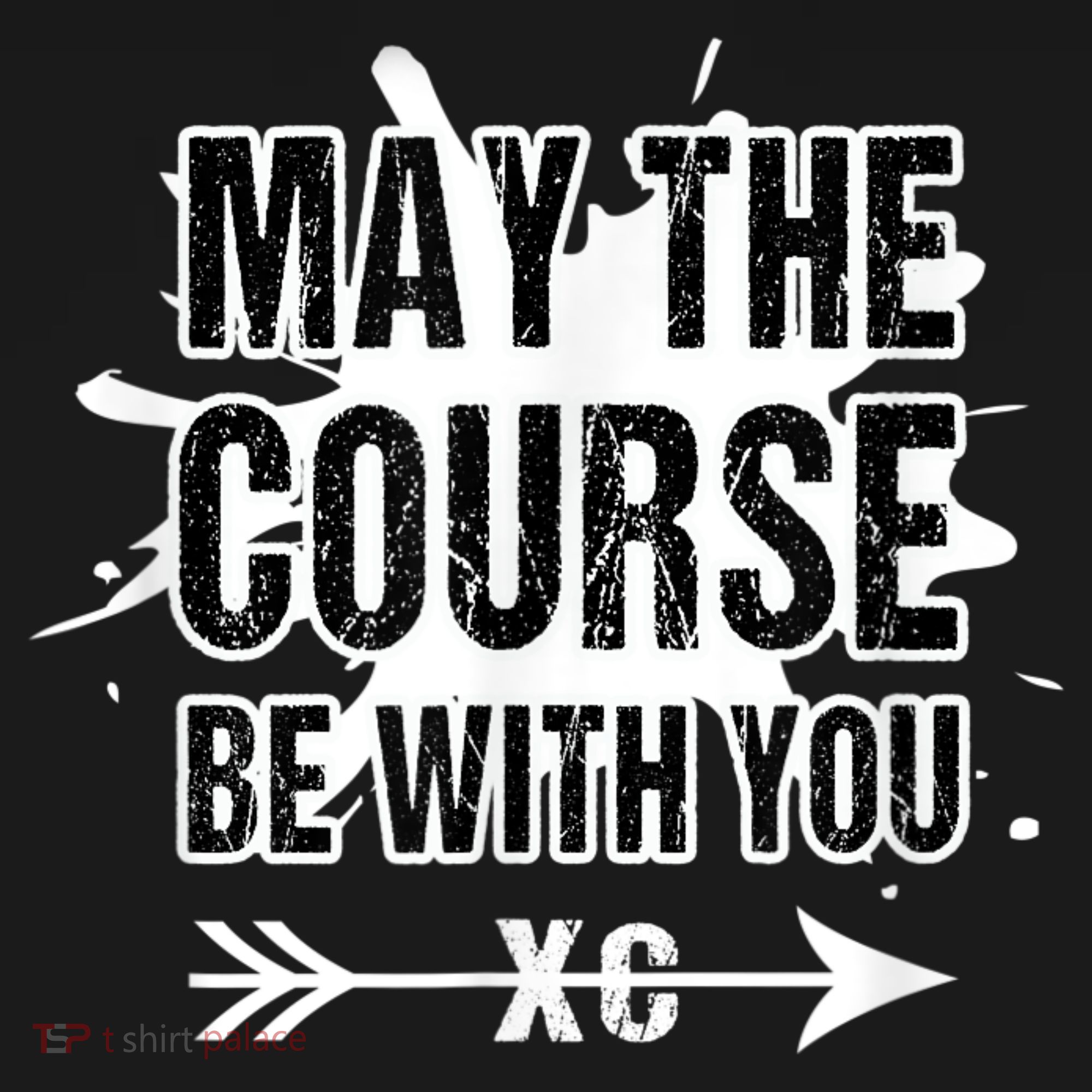 Cross Country Runner May The Course Be With You Baby Bodysuit