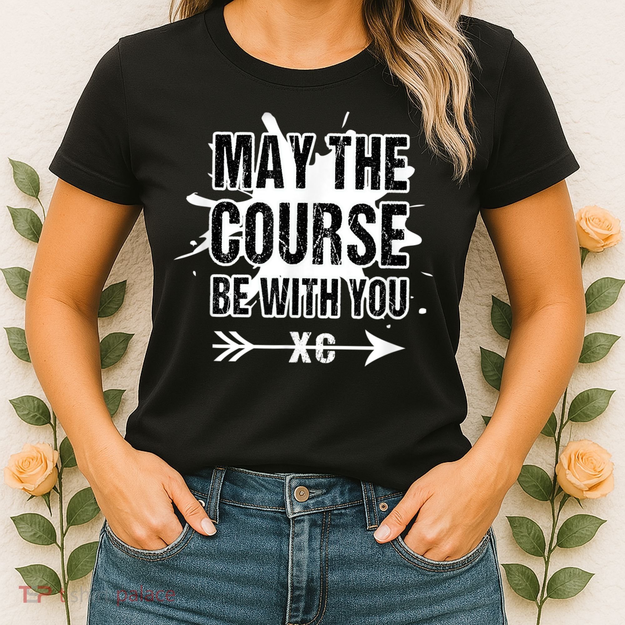 Cross Country Runner May The Course Be With You Women's T-Shirt