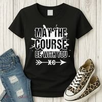 Cross Country Runner May The Course Be With You Women's T-Shirt thumb 3