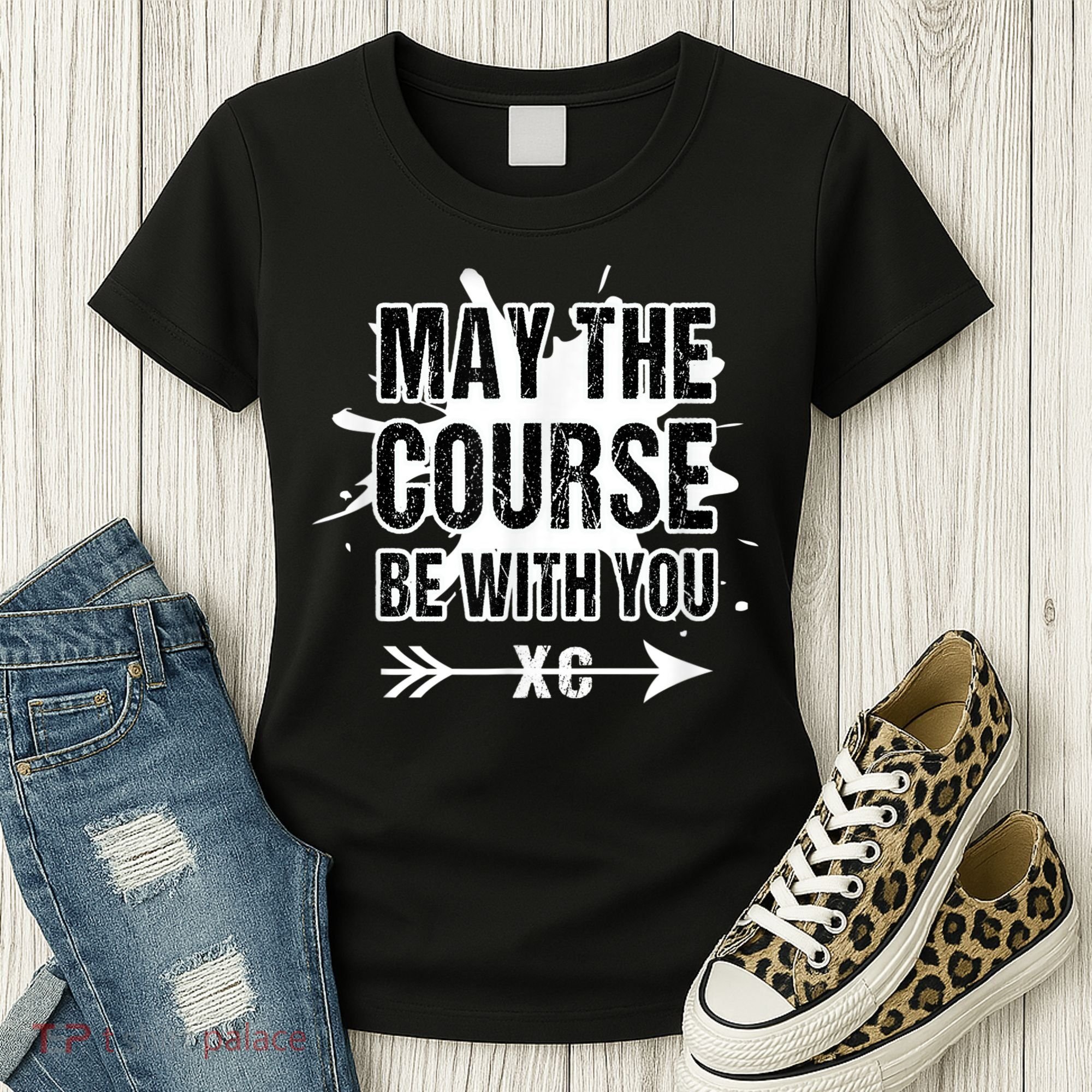 Cross Country Runner May The Course Be With You Women's T-Shirt