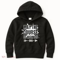 Cross Country Runner May The Course Be With You Kids Hoodie thumb 0