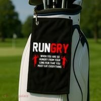 Cross Country Running XC Run Runner Golf Towel thumb 2