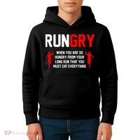 Cross Country Running XC Run Runner Kids Hoodie thumb 4