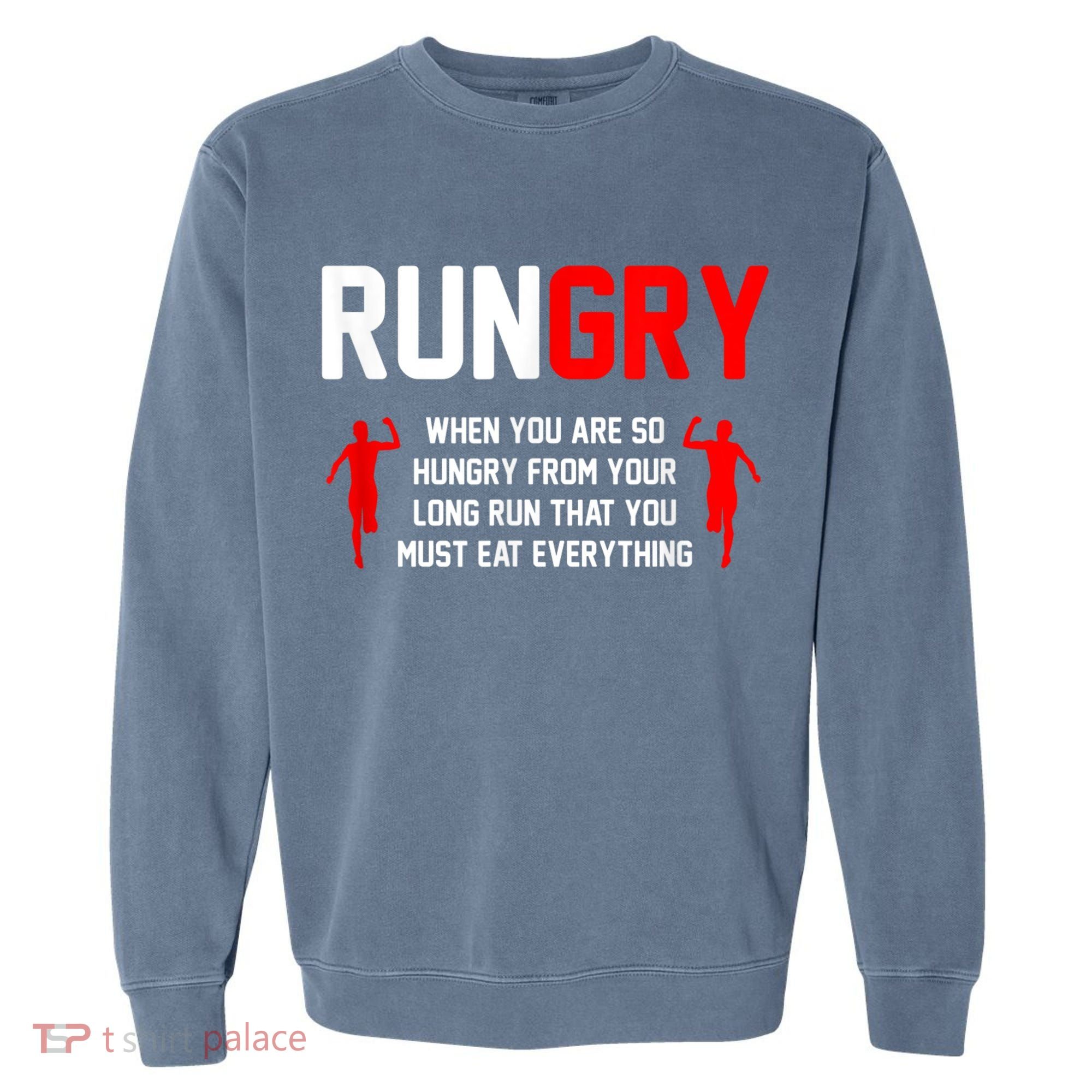 Cross Country Running XC Run Runner Garment-Dyed Sweatshirt