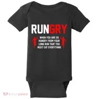 Cross Country Running XC Run Runner Baby Bodysuit thumb 0