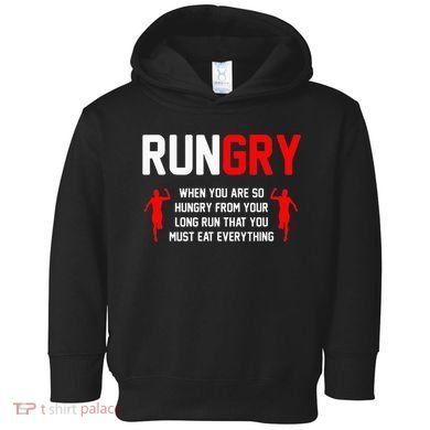 Cross Country Running XC Run Runner Toddler Hoodie