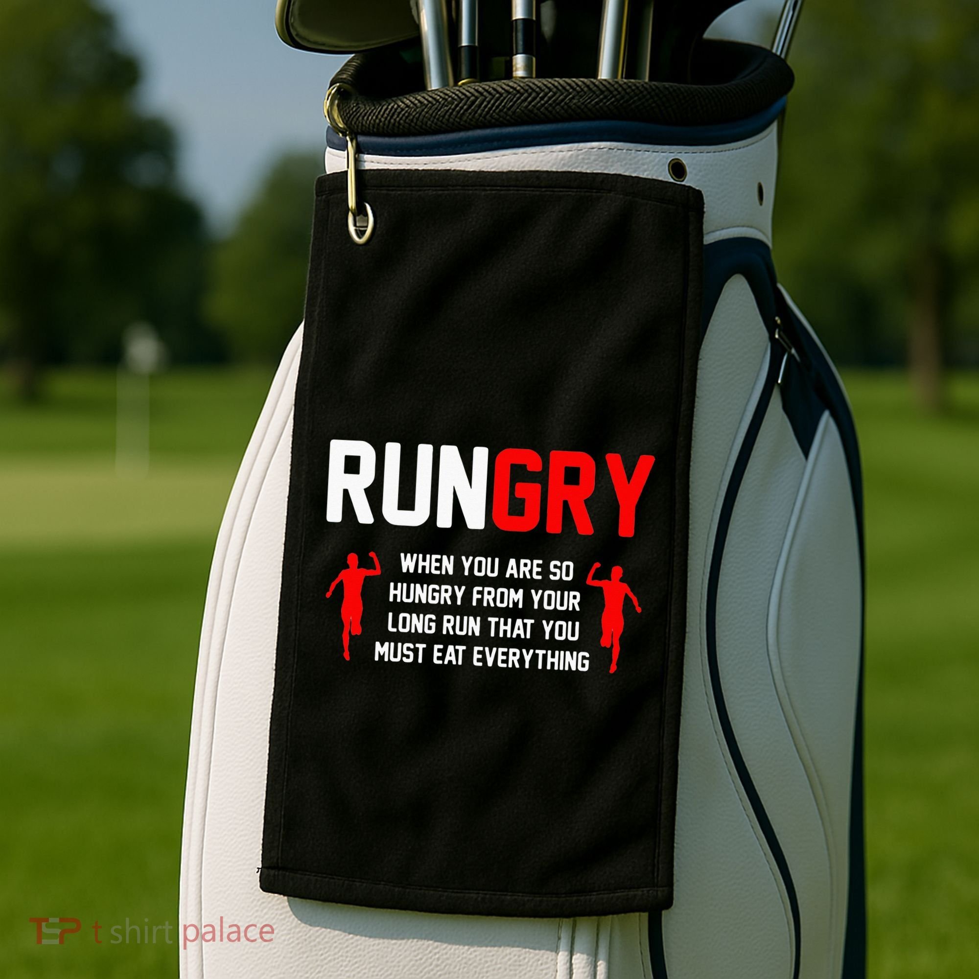 Cross Country Running XC Run Runner Golf Towel