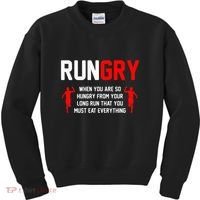Cross Country Running XC Run Runner Kids Sweatshirt thumb 0