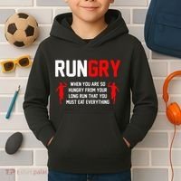 Cross Country Running XC Run Runner Kids Hoodie thumb 2