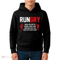 Cross Country Running XC Run Runner Kids Hoodie thumb 4