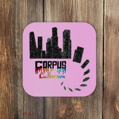 Corpus Callosum Science And Art Novelty Coaster