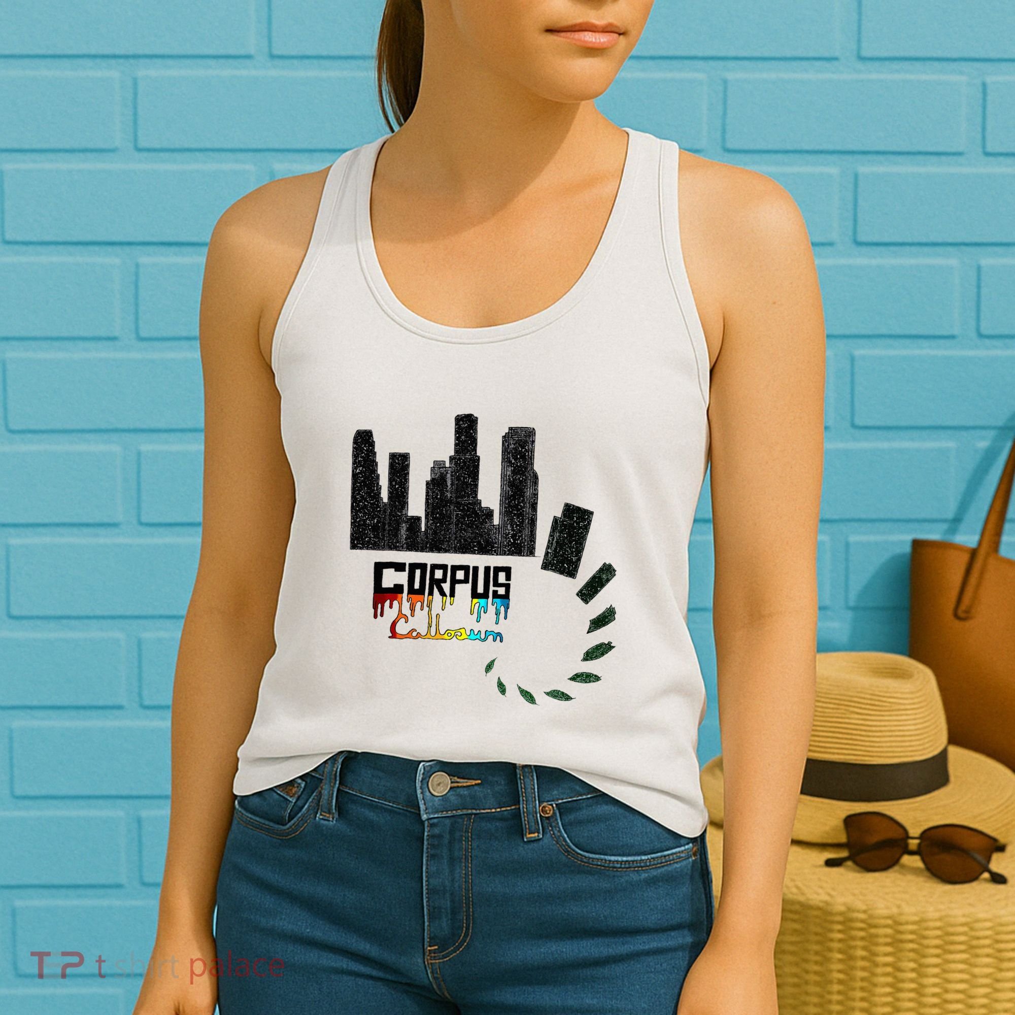 Corpus Callosum Science And Art Novelty Women's Tank Top