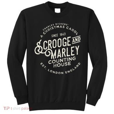 Christmas Carol Scrooge & Marley Holiday Design Tradition Sweatshirt