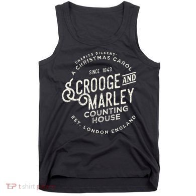 Christmas Carol Scrooge & Marley Holiday Design Tradition Tank Top