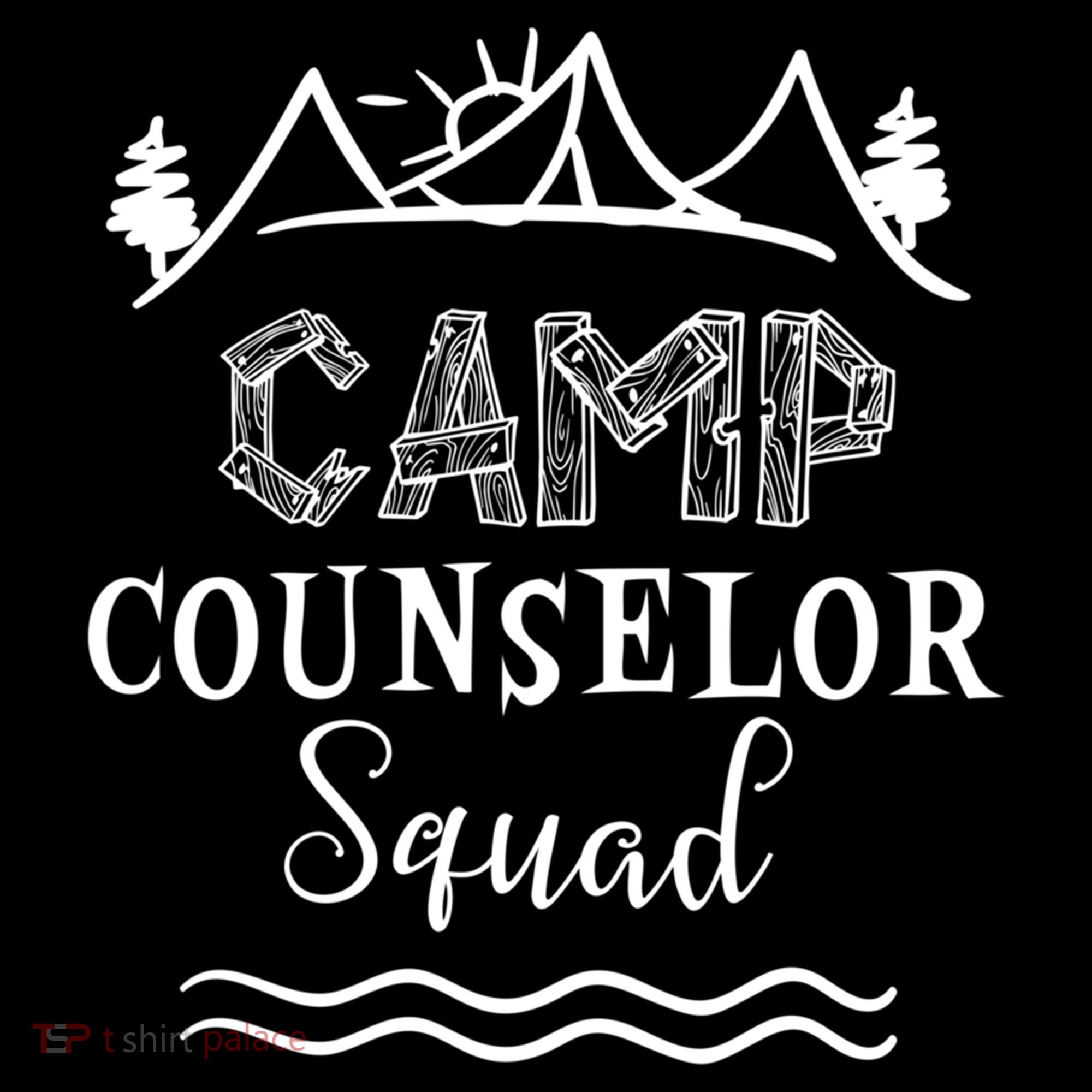Camp Counselor Squad Gift Idea For Summer Camp Counselors Cool Gift Women's Hoodie