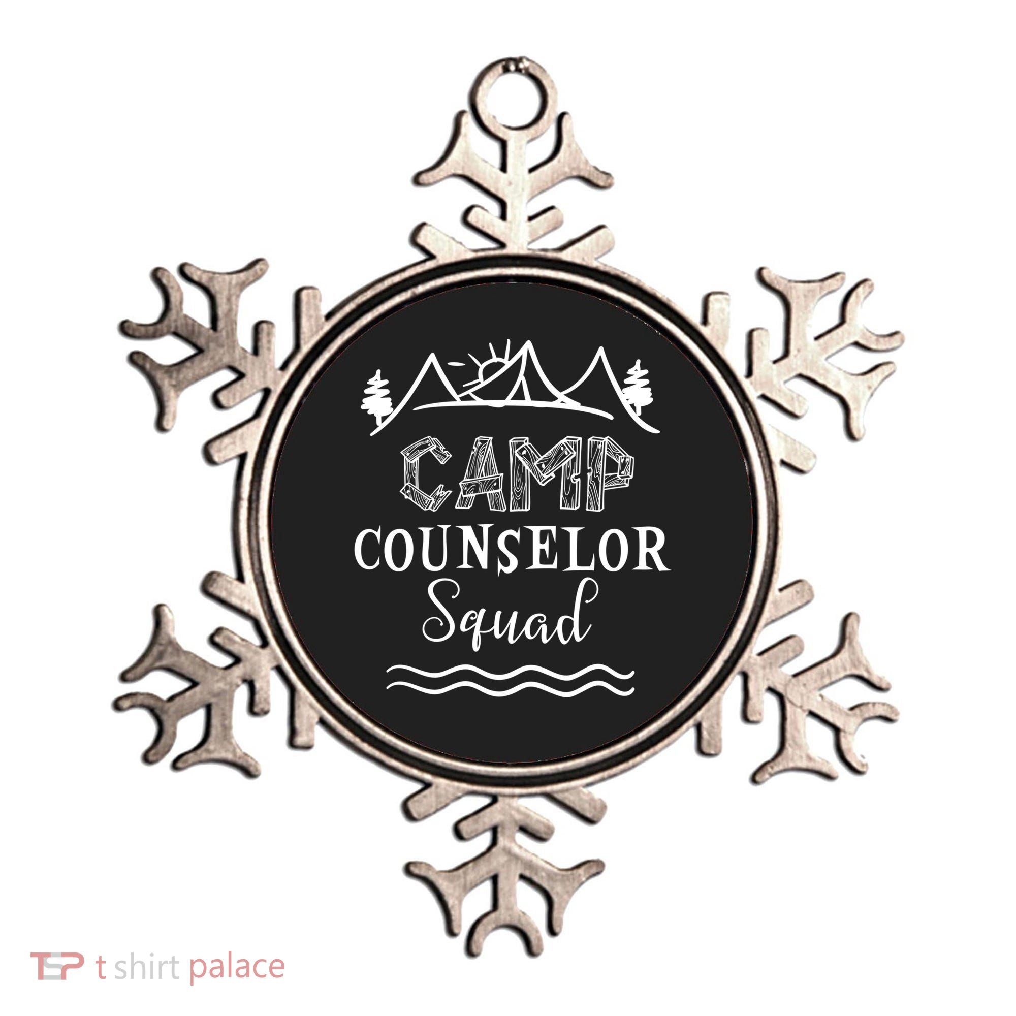 Camp Counselor Squad Gift Idea For Summer Camp Counselors Cool Gift Ornament