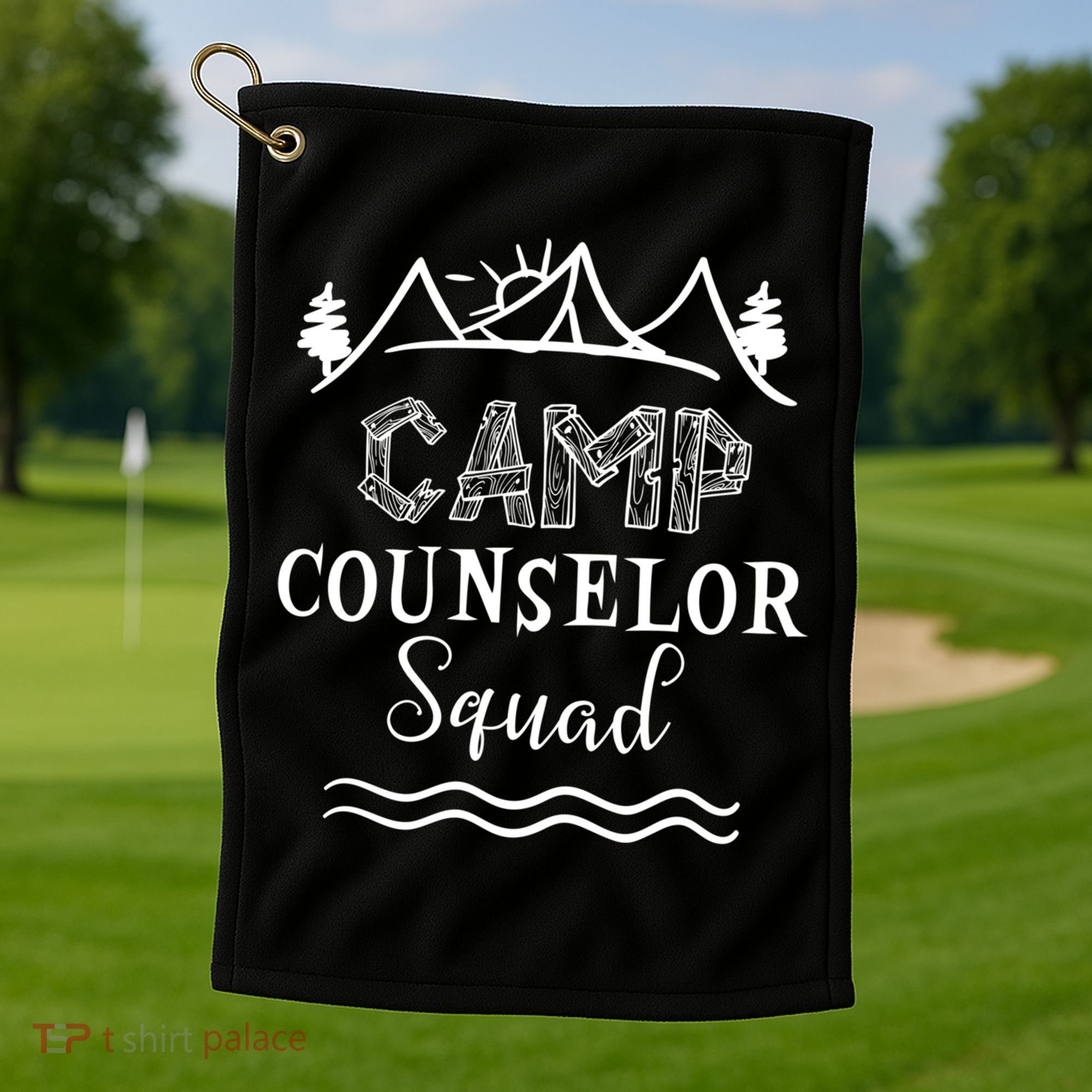 Camp Counselor Squad Gift Idea For Summer Camp Counselors Cool Gift Golf Towel