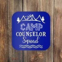 Camp Counselor Squad Gift Idea For Summer Camp Counselors Cool Gift Coaster thumb 0