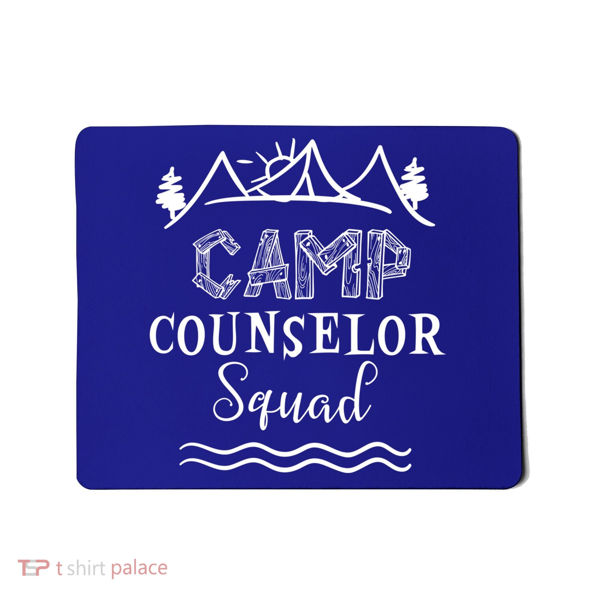 Camp Counselor Squad Gift Idea For Summer Camp Counselors Cool Gift Mousepad