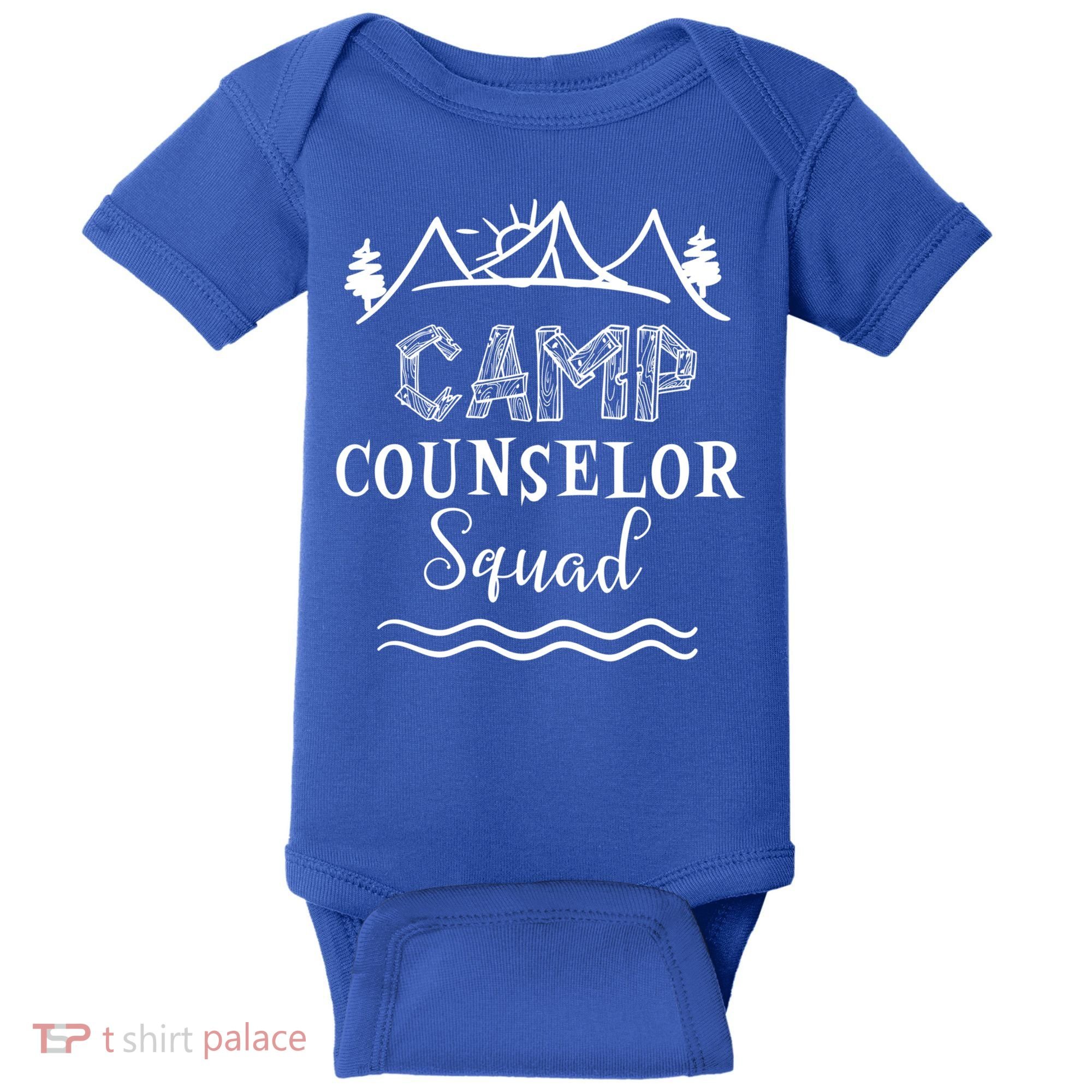 Camp Counselor Squad Gift Idea For Summer Camp Counselors Cool Gift Baby Bodysuit