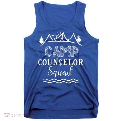 Camp Counselor Squad Gift Idea For Summer Camp Counselors Cool Gift Tank Top