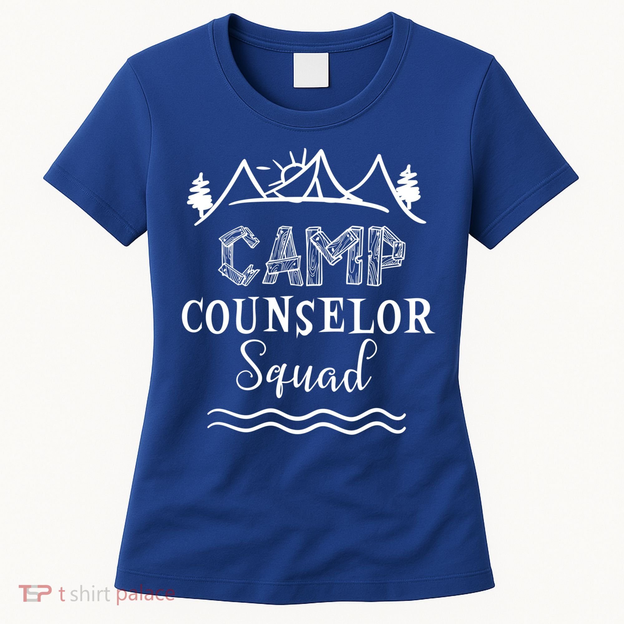 Camp Counselor Squad Gift Idea For Summer Camp Counselors Cool Gift Women's T-Shirt