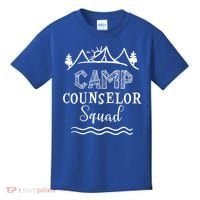 Camp Counselor Squad Gift Idea For Summer Camp Counselors Cool Gift Kids T-Shirt thumb 0