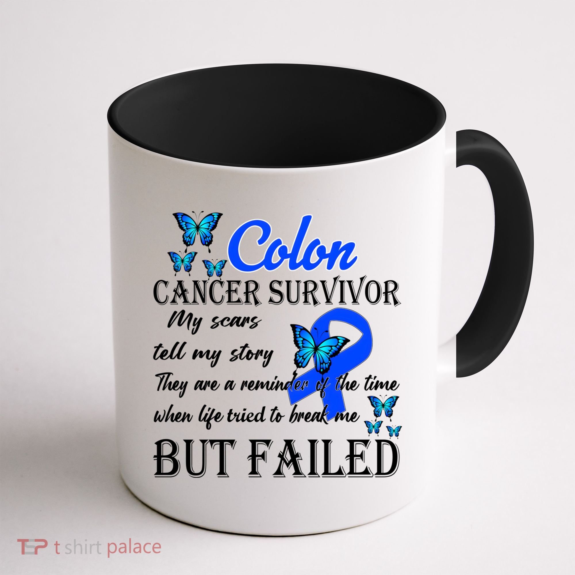 Colon Cancer Survivor My Scars Tell My Story Coffee Mug