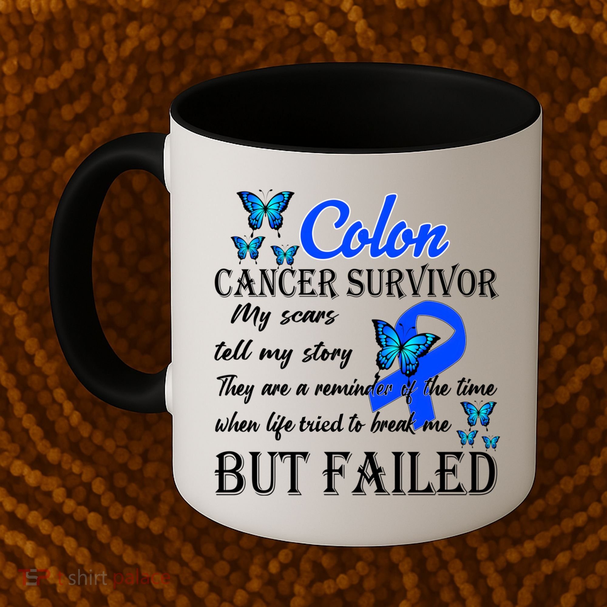 Colon Cancer Survivor My Scars Tell My Story Coffee Mug