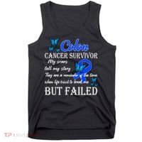 Colon Cancer Survivor My Scars Tell My Story Tank Top thumb 0