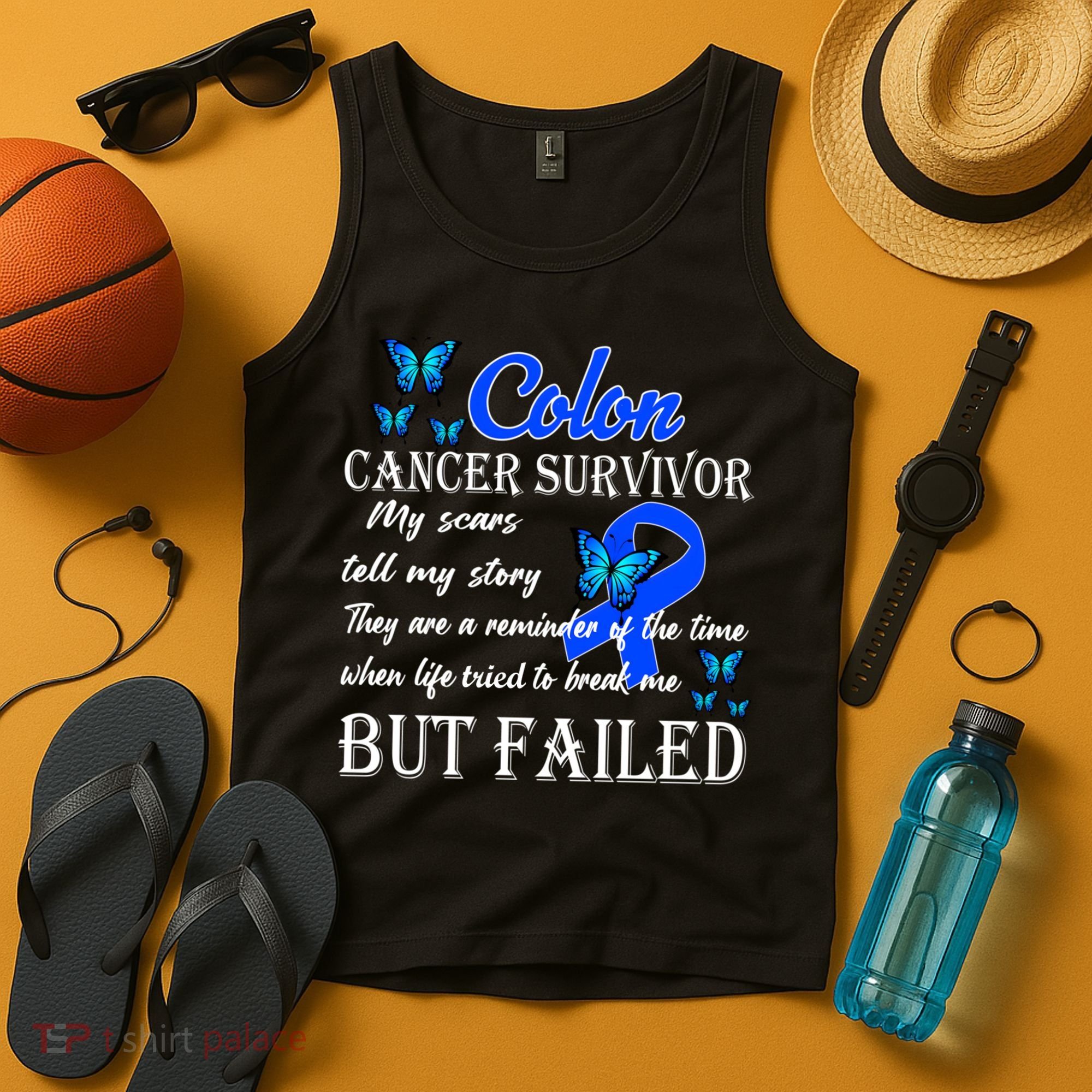 Colon Cancer Survivor My Scars Tell My Story Tank Top