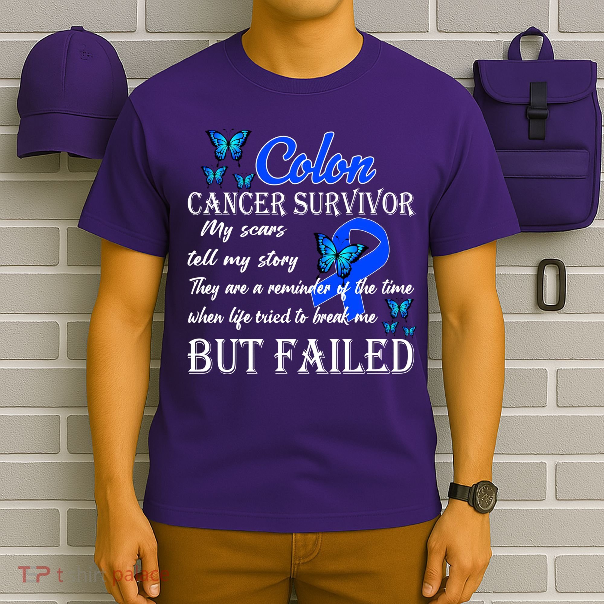 Colon Cancer Survivor My Scars Tell My Story T-Shirt