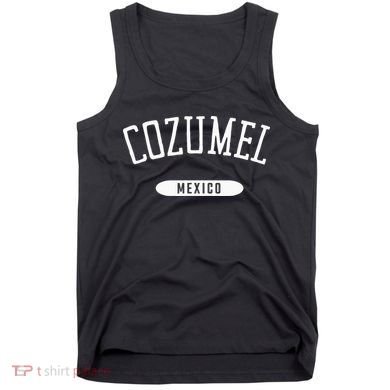 Cozumel Classic Style Cozumel Mexico Tank Top