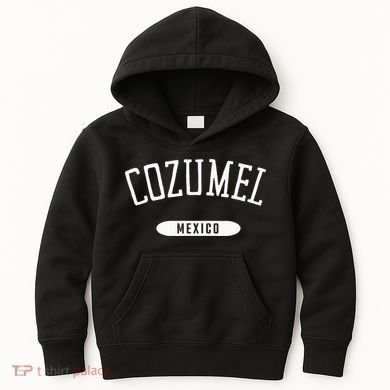 Cozumel Classic Style Cozumel Mexico Kids Hoodie