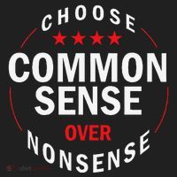 Choose Common Sense Over Nonsense Women's Sweatshirt thumb 2