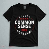 Choose Common Sense Over Nonsense T-Shirt thumb 5