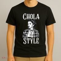 Chicana Chola Style Lowrider Clothes Mexican American Latina T-Shirt thumb 3