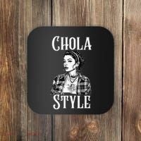 Chicana Chola Style Lowrider Clothes Mexican American Latina Coaster thumb 0