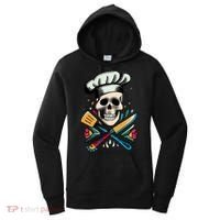 Cooking Chef Skull Women's Hoodie thumb 0
