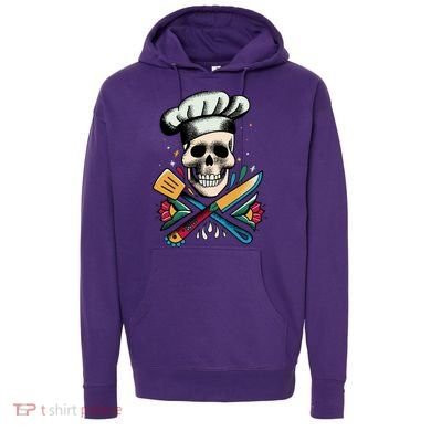 Cooking Chef Skull Hoodie