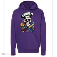 Cooking Chef Skull Hoodie thumb 0